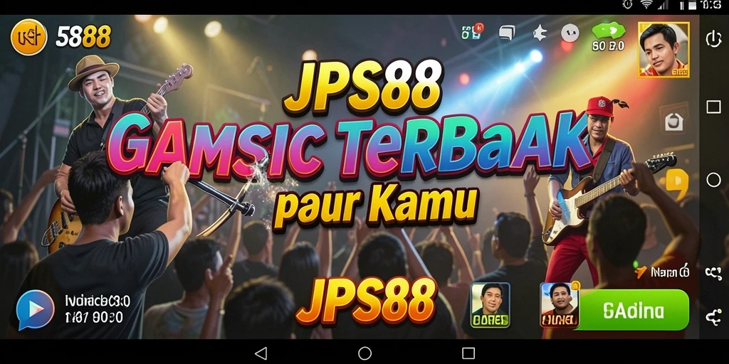 Screenshot gameplay JPS88 yang menampilkan keseruan bermain musik.